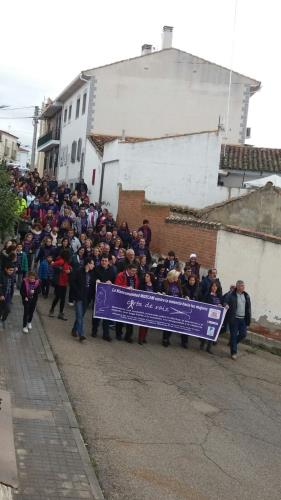 II MARCHA CONTRA LA VIOLENCIA DE GÉNERO EN VILLAMANRIQUE