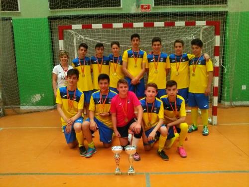 Campeones  Cadetes de  Futbol Sala Valdilecha