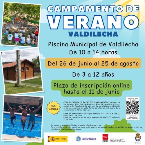 Campamento de verano en Valdilecha 