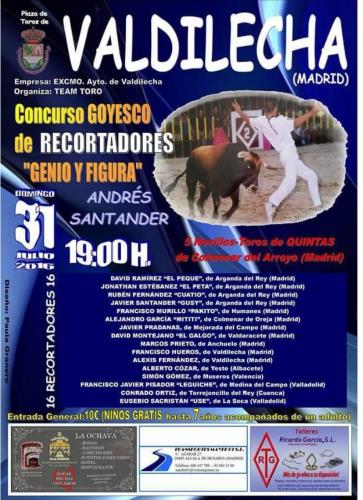 CONCURSO GOYESCO DE RECORTADORES EN VALDILECHA