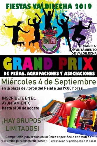 Grand Prix .Reglamento e inscripciones 2019