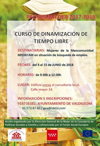 Curso Dinamizadora de Tiempo libre 