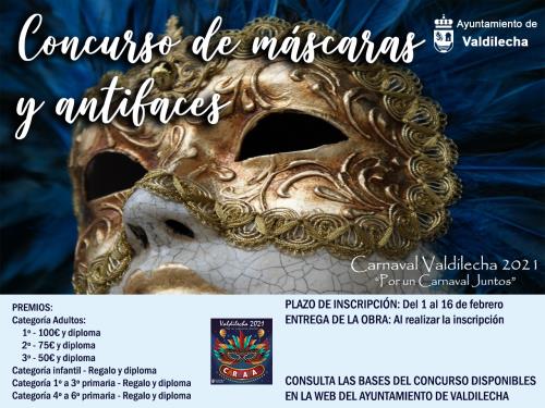 CONCURSO DE MÁSCARAS Y ANTIFACES DE CARNAVAL