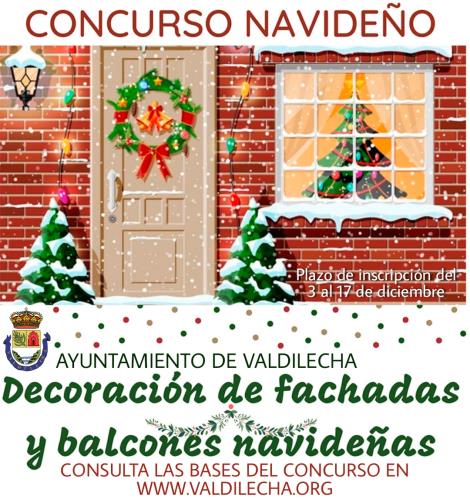 CONCURSO DE DECORACIÓN NAVIDEÑA DE BALCONES, FACHADAS Y VENTANAS