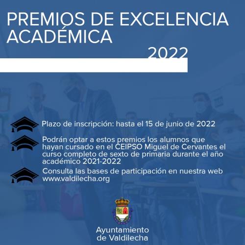 PREMIOS DE EXCELENCIA ACADÉMICA 2022