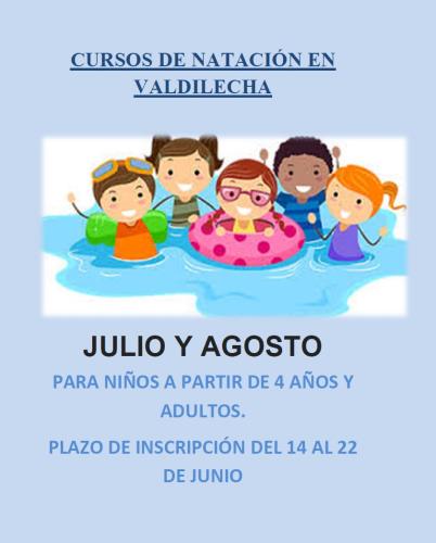 CURSILLOS DE NATACIÓN EN VALDILECHA 