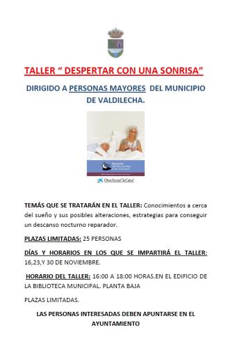 Taller para mayores