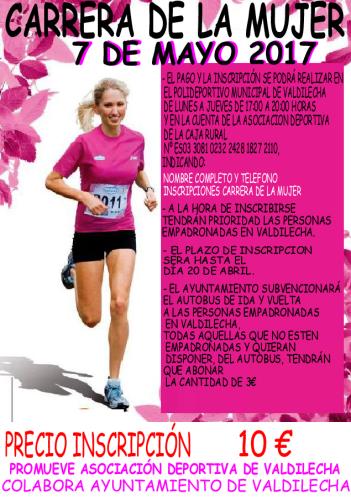 CARRERA DE LA MUJER 7 DE MAYO EN MADRID
