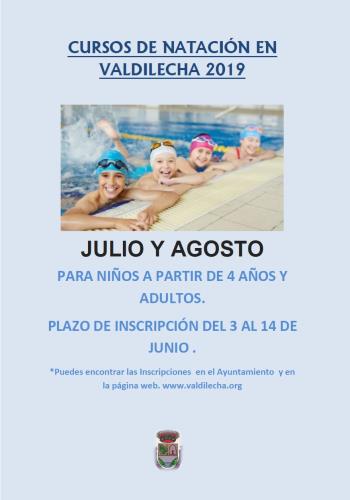 Cursos de natación : Julio y agosto en Valdilecha