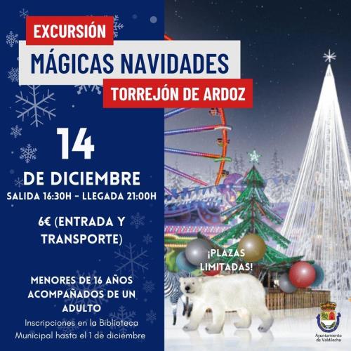 Excusión al Parque de las Mágicas Navidades de Torrejón de Ardoz