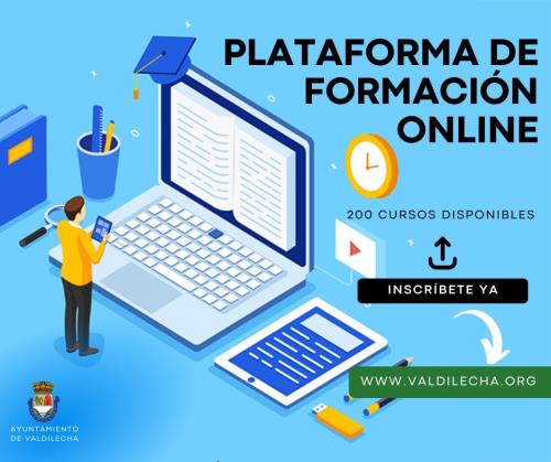 PLATAFORMA DE FORMACION ON LINE EN NUESTRA WEB