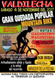 Quedada popular  Mountain Bike, 4 de noviembre 